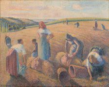 The Gleaners, 1889. Creator: Camille Pissarro