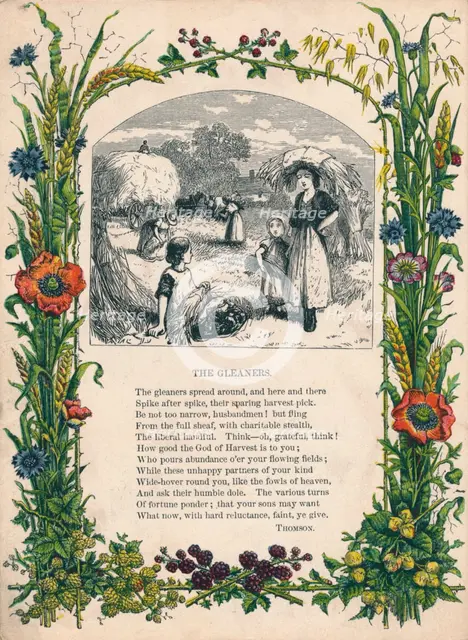 'The Gleaners' by Thomson, c1900. Artist: Unknown.