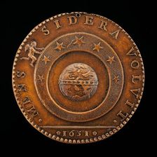 The Globe and the Planets [reverse], 1631. Creator: Jean Warin