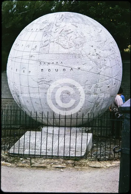 The Globe, Durlston Head, Swanage, Purbeck, Dorset, 1966. Creator: Norman Barnard.