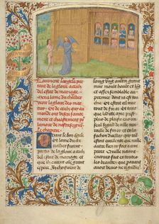 The Glory of Martyrs and the Pure; Les Visions du chevalier Tondal, 1475. Creator: Simon Marmion