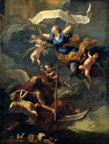 The Glory of Louis XIV - Triumph of Time 17th century. Artist: Baldassare Franceschini