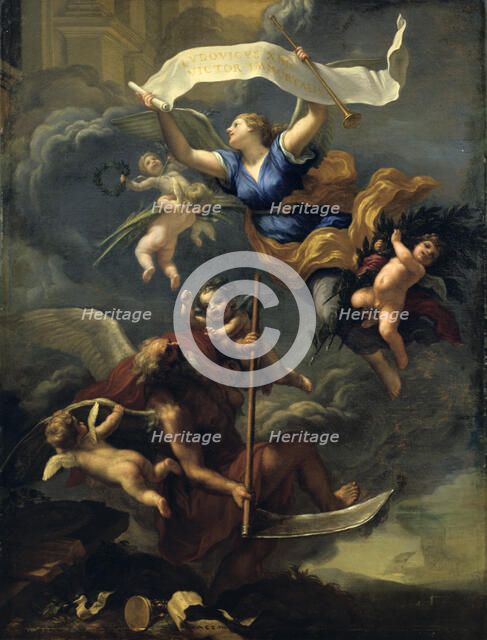 'The Glory of Louis XIV - Triumph of Time', 17th century. Artist: Baldassare Franceschini