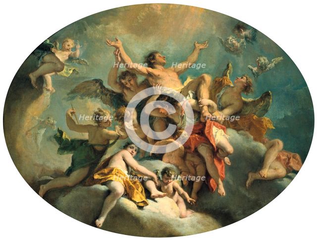 'The Glorification of St Sebastian', late 17th/early 18th century. Artist: Sebastiano Ricci