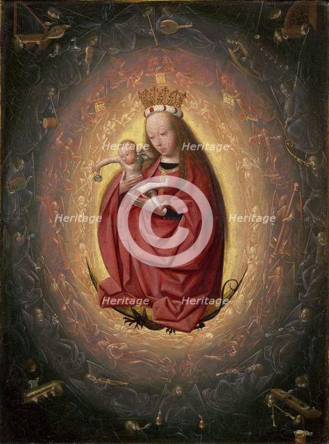 The Glorification of the Virgin, 1490-1495. Artist: Geertgen tot Sint, Jans (ca. 1460-ca. 1490)
