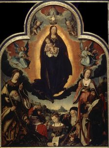 The Glorification of the Virgin 1524. Artist: Jan Provoost
