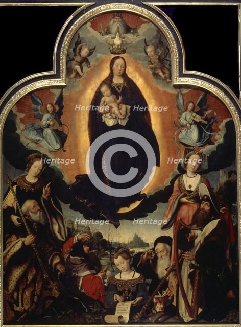 'The Glorification of the Virgin', 1524.  Artist: Jan Provoost