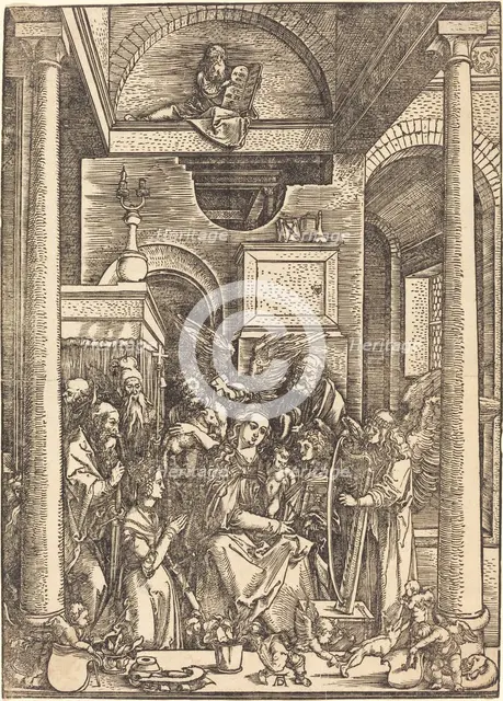 The Glorification of the Virgin, c. 1504. Creator: Albrecht Durer.