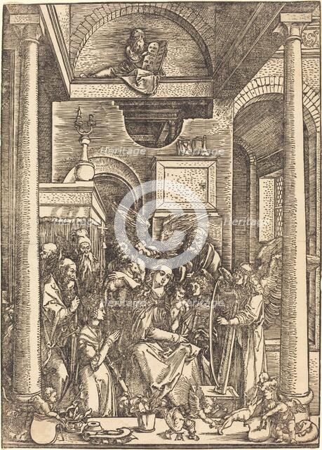 The Glorification of the Virgin, c. 1504. Creator: Albrecht Durer.