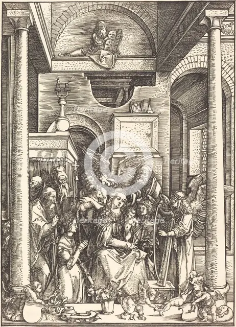 The Glorification of the Virgin, c. 1504. Creator: Albrecht Durer.