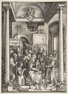 The Glorification of the Virgin, from The Life of the Virgin, ca. 1502. Creator: Albrecht Durer