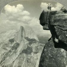 The Glorious Yosemite Valley, from Glacier Point, California c1930s. Creator: Unknown