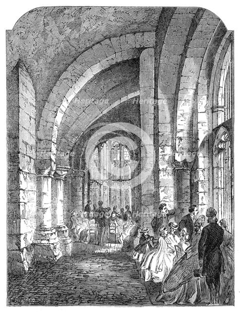The Gloucester Music Festival: the Clerestory, Gloucester Cathedral, 1865. Creator: Unknown.