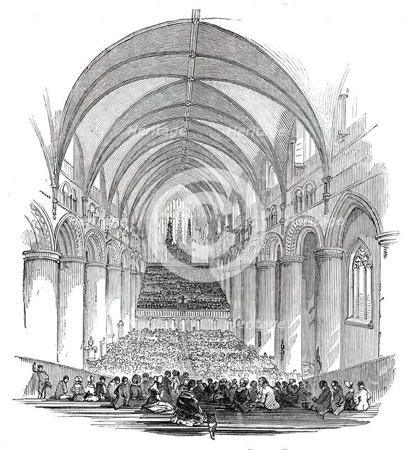 The Gloucester Musical Festival, 1844. Creator: Unknown.