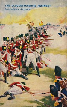The Gloucestershire Regiment. Back-to-Back at Alexandria 1801, (1939)