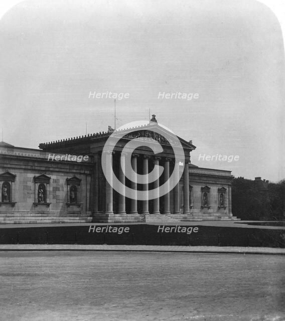 The Glyptothek, Munich, Germany, c1900s.Artist: Wurthle & Sons