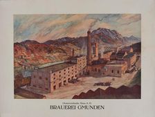 The Gmunden Brewery, c1930. Creator: Chlingensperg, Adelheid von (1887-1944)