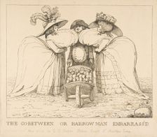 The Go-Between or Barrow Man Embarrass'd, May 15, 1786. Creator: Unknown