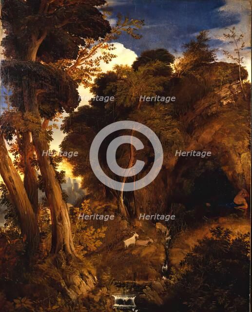 The Goatherd, c1830. Creator: William Dyce.