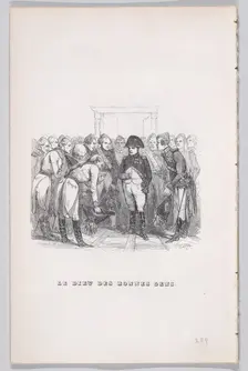 The God of Good People from The Complete Works of Béranger, 1836. Creators: Auguste Raffet, Lacoste, Eugène Guillaumot