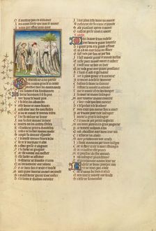 The God of Love Leads a Dance; Roman de la Rose, about 1405. Creator: Unknown