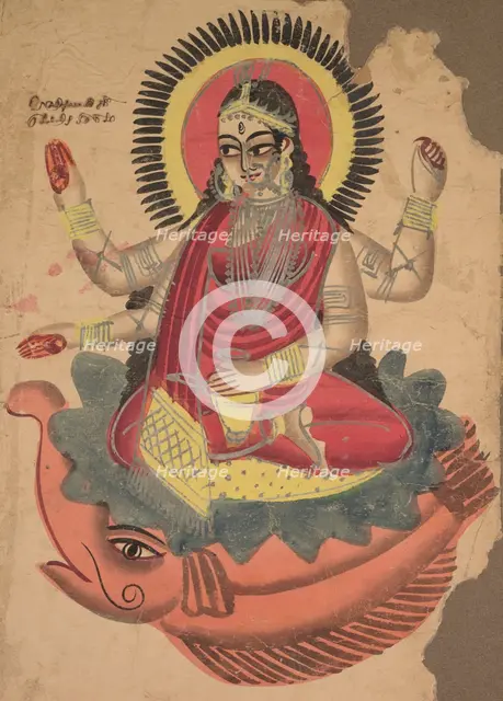The Goddess Ganga, 1800s. Creator: Unknown.