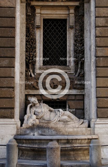 The Goddess Diana, Quattro Fontane, Rome, Italy, 2009.  Creator: LTL.