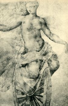 The goddess Fortuna, late 16th-early 17th century, (1943). Creator: Alessandro Allori