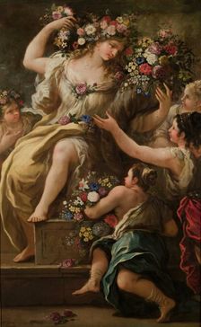 The Goddess Flora, c1697. Creator: Luca Giordano
