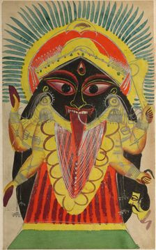 The Goddess Kali, 1800s. Creator: Unknown