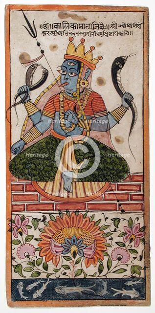 The Goddess Kalika, c1575. Creator: Unknown.