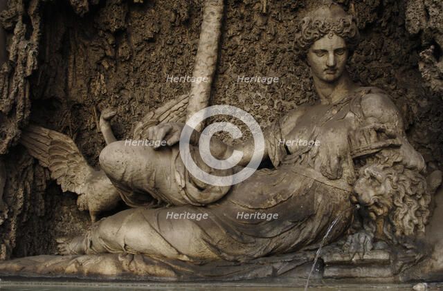 The Goddess Juno, Quattro Fontane, Rome, Italy, 2009.  Creator: LTL.