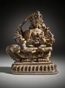 The Goddess Mahalakshmi, 16th century. Creator: Unknown
