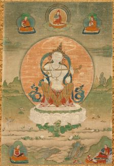 The Goddess Sarasvati, 18th century. Creator: Anon