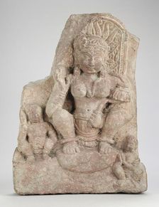 The Goddess Shridevi, 2nd-3rd century. Creator: Unknown