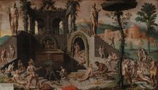 The Gods of the Olympus, 1556. Creator: Heemskerck, Maarten Jacobsz, van (1498-1574)