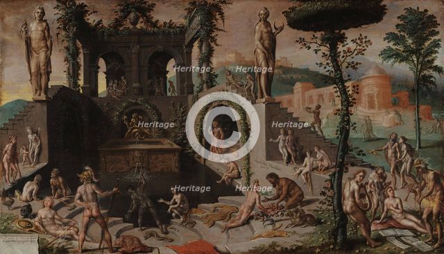 The Gods of the Olympus, 1556. Creator: Heemskerck, Maarten Jacobsz, van (1498-1574).