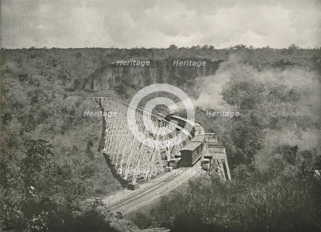 'The Gokteik Gorge and Railway Bridge', 1900. Creator: Unknown.
