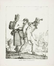 The Good Comrades, 1818–19. Creator: Jean Henri Marlet
