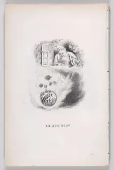 The Good God from The Complete Works of Béranger, 1836. Creator: John Thompson