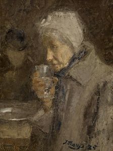 The Good Drink, 1885. Creator: Jan Toorop