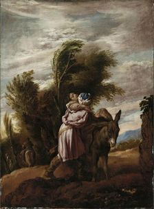 The Good Samaritan, 1622. Creator: Workshop of Domenico Fetti