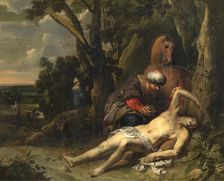 The Good Samaritan, 1647. Creator: Balthasar van Cortbemde