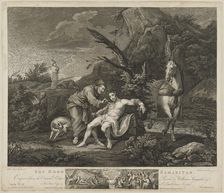The Good Samaritan, 1772. Creators: Simon François Ravenet, Victor Marie Picot