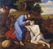 The Good Samaritan, 1833. Creator: Julius Schnorr von Carolsfeld
