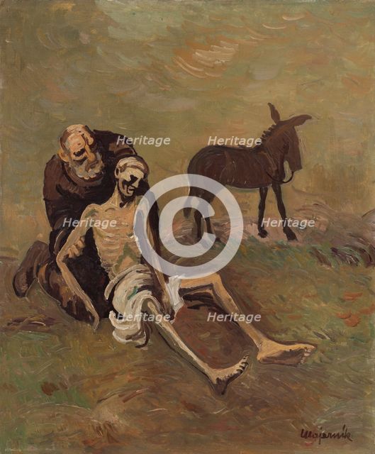 The Good Samaritan, 1940. Creator: Cyprian Majernik.