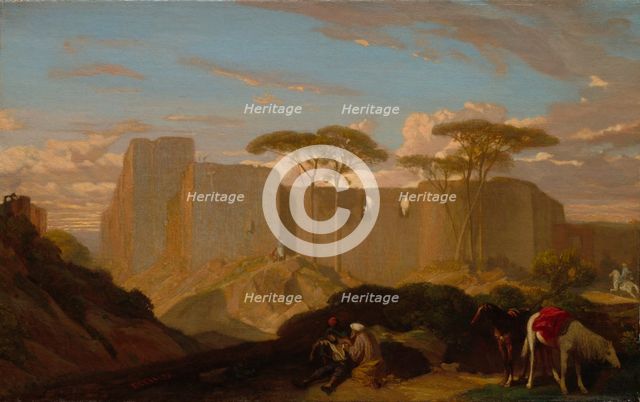 The Good Samaritan, c. 1842. Creator: Alexandre-Gabriel Decamps (French, 1803-1860).