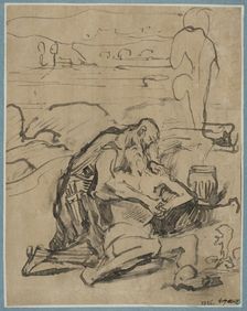 The Good Samaritan, c1638. Creator: Rembrandt Harmensz van Rijn
