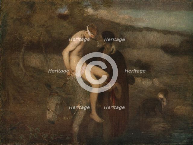 'The Good Samaritan', c1890, (c1930).  Creator: Edward Stott.