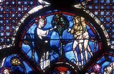 The Good Samaritan Window, Chartres Cathedral, France, 13th century